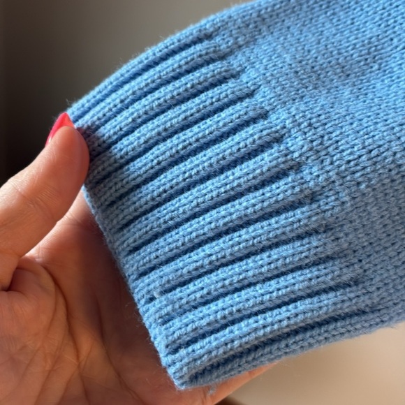 ASOS women’s petite oversized Smiley Face Sweater crew neck ribbed waist cuffs 2 - Picture 5 of 14